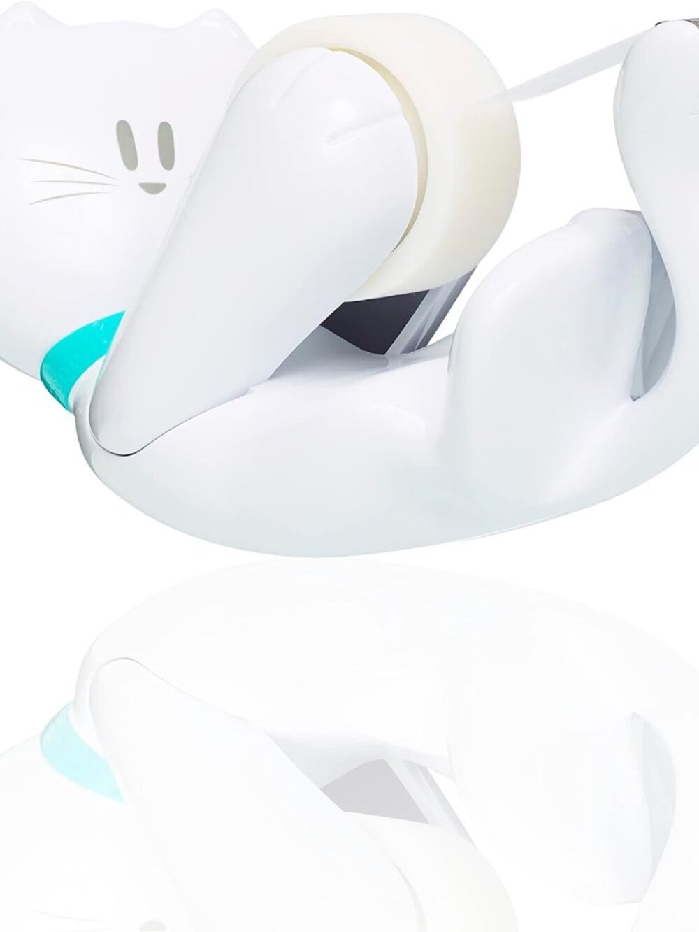 Cat-810 19 mm x 8.89 m Cat Tape Dispenser, White, 1 Roll Magic Tape